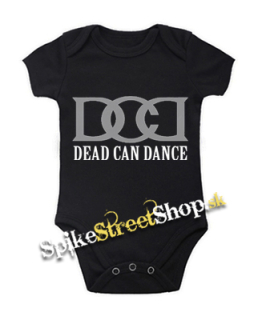 DEAD CAN DANCE - Logo Grey Sign - čierne detské body