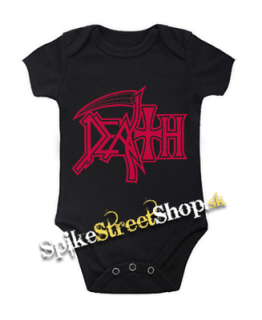 DEATH - Logo - čierne detské body