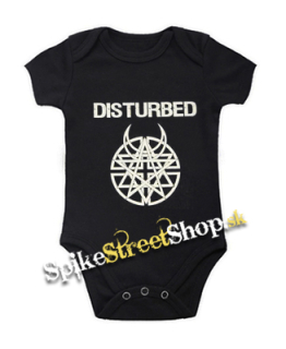 DISTURBED - Logo - čierne detské body