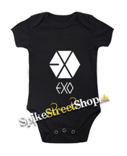 EXO - Logo - čierne detské body