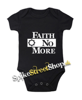 FAITH NO MORE - Logo - čierne detské body