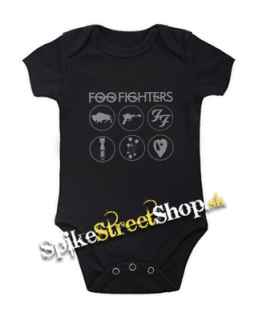 FOO FIGHTERS - Album Collection - čierne detské body