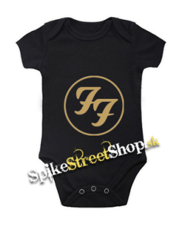 FOO FIGHTERS - Logo 2 - čierne detské body