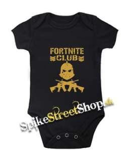 FORTNITE CLUB - čierne detské body