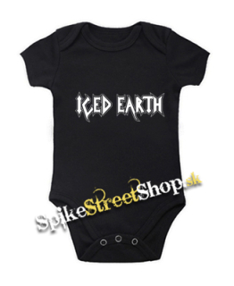 ICED EARTH - Logo - čierne detské body