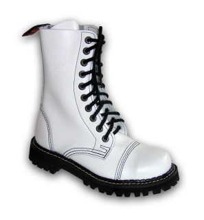 Topánky KMM 10D WHITE - 10 dierkové