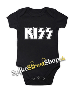 KISS - Logo - čierne detské body