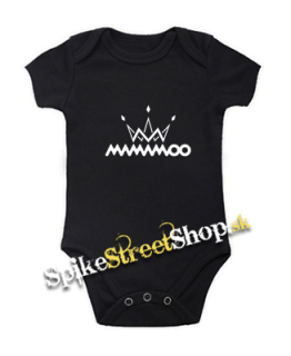 MAMAMOO - Logo - čierne detské body