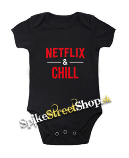 NETFLIX & CHILL - čierne detské body