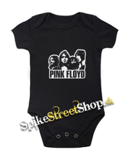 PINK FLOYD - Logo And Band - čierne detské body