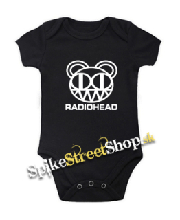 RADIOHEAD - Logo - čierne detské body