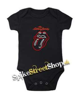 ROLLING STONES - Custom Tongue - čierne detské body