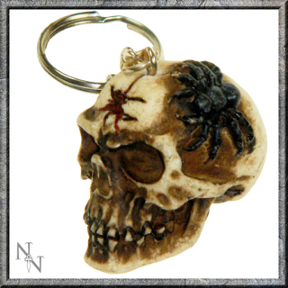 GOTHIC COLLECTION - Skull Keyring (3cm) (P144) - prívesok na kľúče