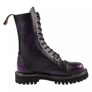 Topánky KMM 8D BLACK/VIOLET - 8 dierkové