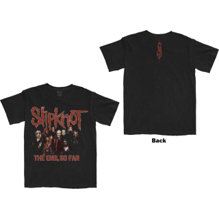 SLIPKNOT - The End, So Far Group Photo - čierne pánske tričko