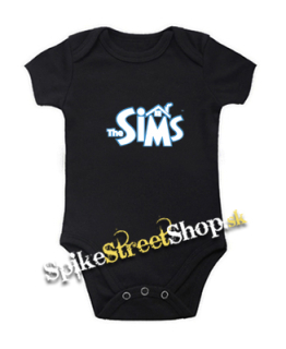 THE SIMS - Logo - čierne detské body