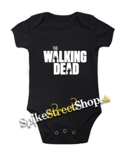 THE WALKING DEAD - Logo - čierne detské body