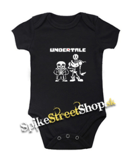 UNDERTALE - Sans And Papyrus - čierne detské body