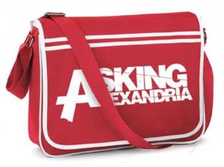 ASKING ALEXANDRIA - Logo Retro Messenger Bag - taška na rameno (Výpredaj) 
