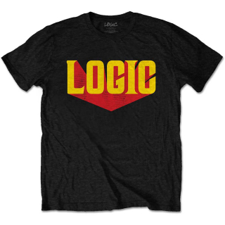 LOGIC - Logo - čierne pánske tričko