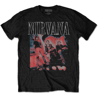 NIRVANA - Kris Standing - čierne pánske tričko