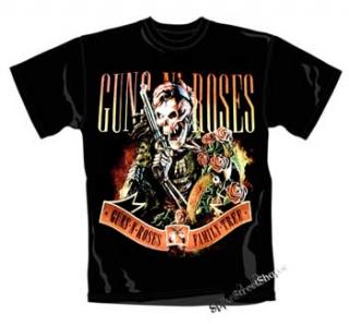 GUNS N ROSES - Family Tree - čierne pánske tričko