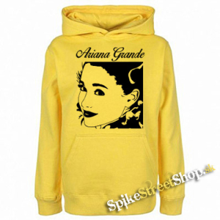 ARIANA GRANDE - Portrait - žltá pánska mikina