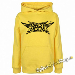 BABYMETAL - Logo - žltá pánska mikina