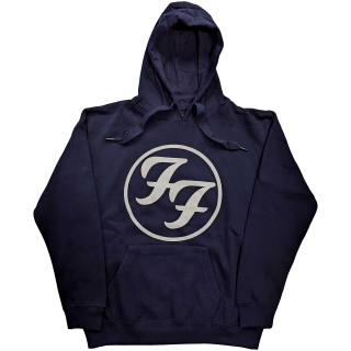 FOO FIGHTERS - FF Logo - modrá pánska mikina