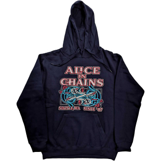 ALICE IN CHAINS - Totem Fish - modrá pánska mikina