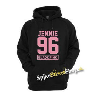 JENNIE 96 - BLACKPINK - Pink Number Years - čierna detská mikina