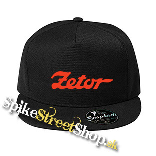 ZETOR - Red Logo - čierna šiltovka model "Snapback"