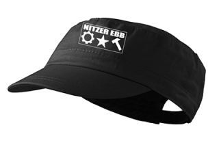 NITZER EBB - Logo After Party - šiltovka army cap