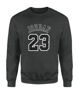 Pánska mikina JORDAN 23 - tmavá bridlica