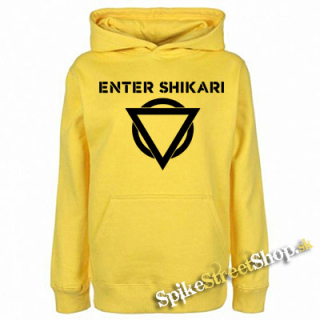 ENTER SHIKARI - Symbol - žltá pánska mikina