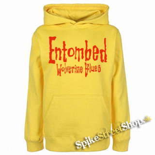 ENTOMBED - Wolverine Blues - žltá pánska mikina