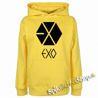 EXO - Logo - žltá pánska mikina