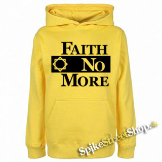 FAITH NO MORE - Logo - žltá pánska mikina