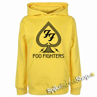 FOO FIGHTERS - žltá pánska mikina