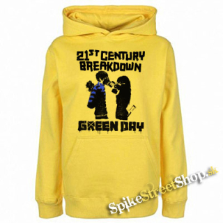 GREEN DAY - 21 st Century Breakdown Amorous Couple - žltá pánska mikina