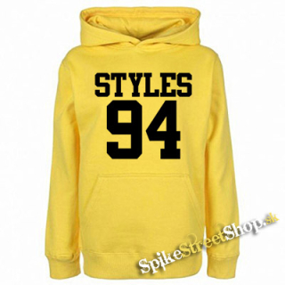 HARRY STYLES - Styles 94 - žltá pánska mikina
