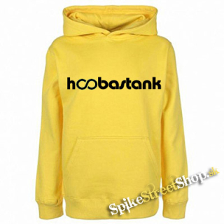 HOOBASTANK - Logo - žltá pánska mikina