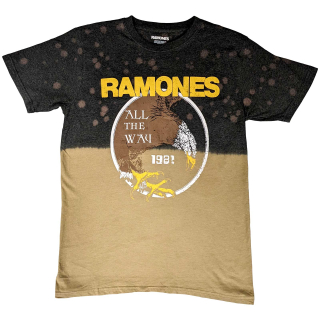 RAMONES - All The Way - čierne pánske tričko