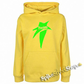 I SEE STARS - Green Star - žltá pánska mikina