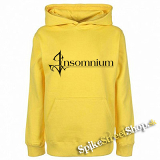 INSOMNIUM - Logo - žltá pánska mikina