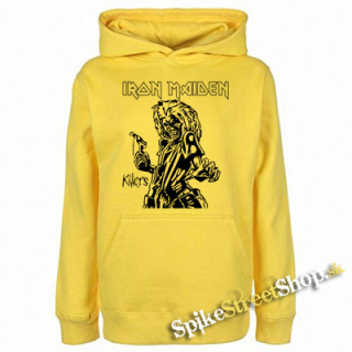 IRON MAIDEN - Killers - žltá pánska mikina