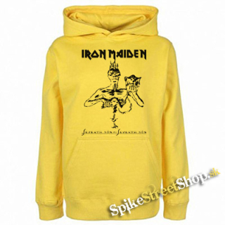 IRON MAIDEN - Seventh Son Of A Seventh Son - žltá pánska mikina