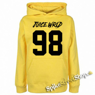 JUICE WRLD - 98 - žltá pánska mikina