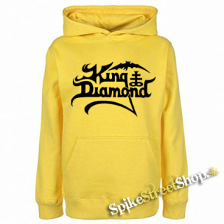 KING DIAMOND - Logo - žltá pánska mikina