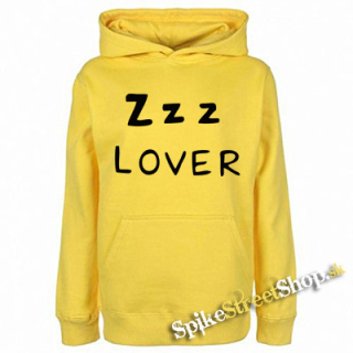 LIL XAN - ZZZ Lover - žltá pánska mikina